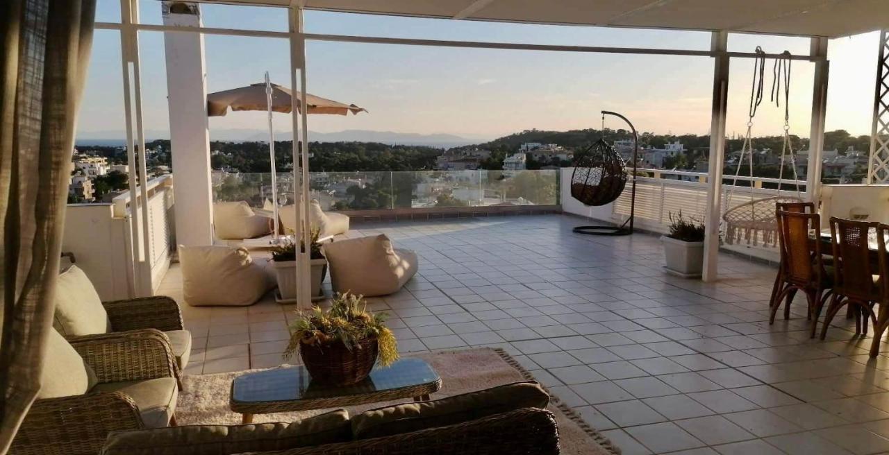 Villasonboard Vouliagmeni Penthouse Veranda Sea-View & Beach Афіни Екстер'єр фото